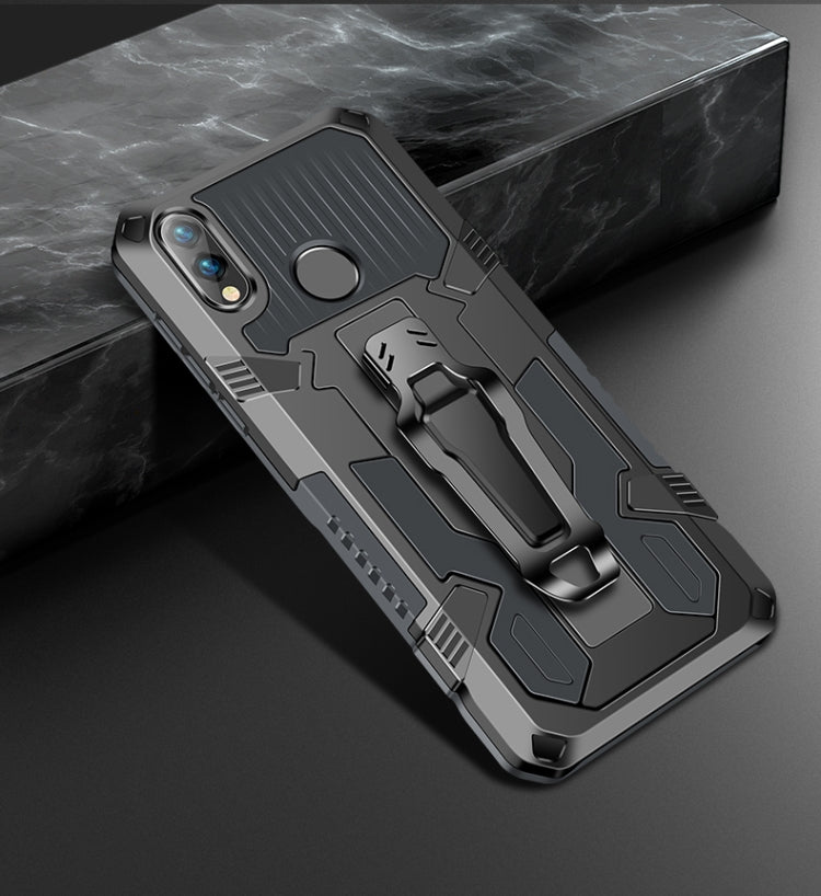 For Xiaomi Redmi Note 7 Machine Armor Warrior Shockproof PC + TPU Protective Case