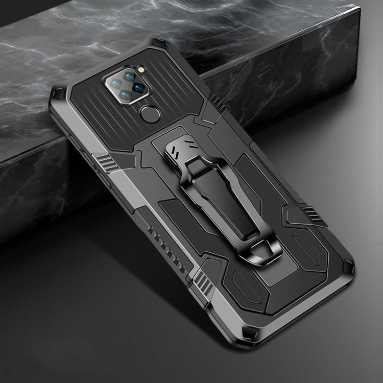 For Xiaomi Redmi Note 9 Machine Armor Warrior Shockproof PC + TPU Protective Case