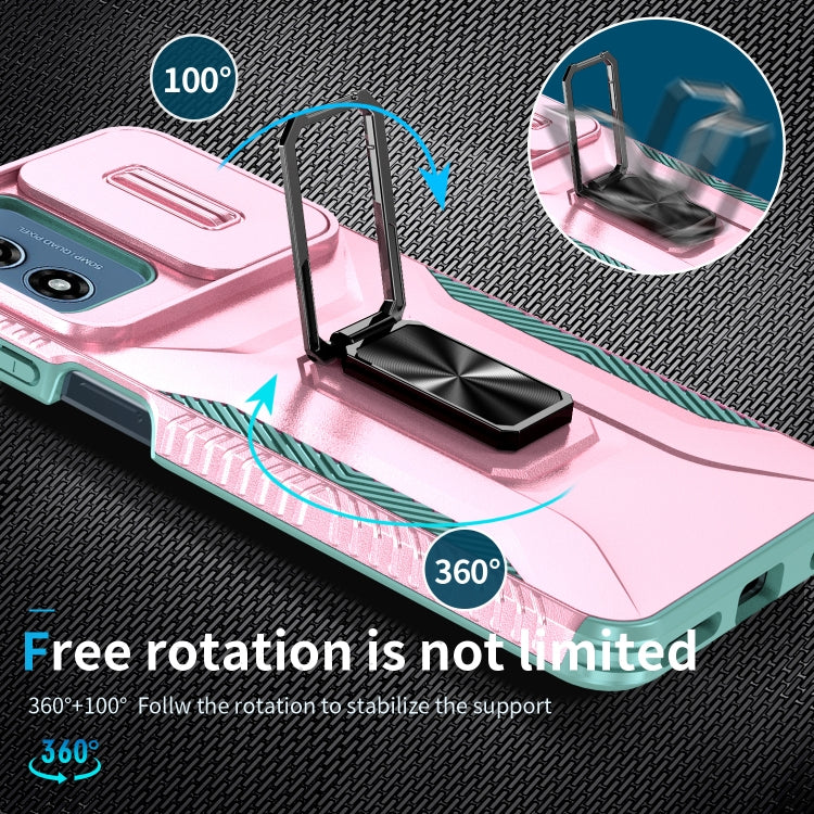 For Motorola Moto G Play 2024 Sliding Camshield Holder Phone Case