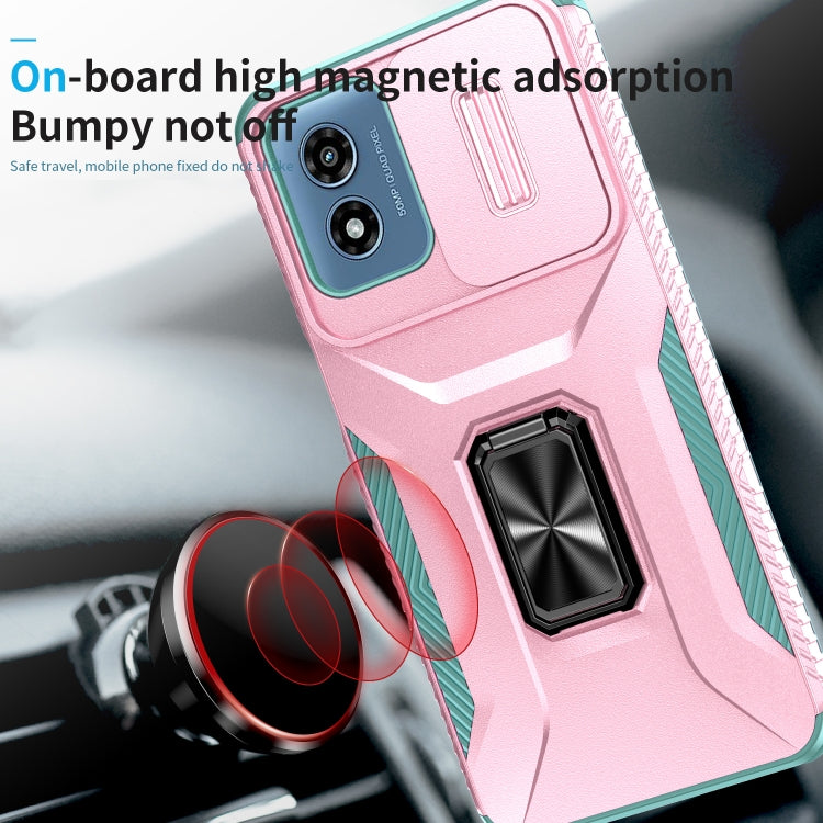 For Motorola Moto G Play 2024 Sliding Camshield Holder Phone Case
