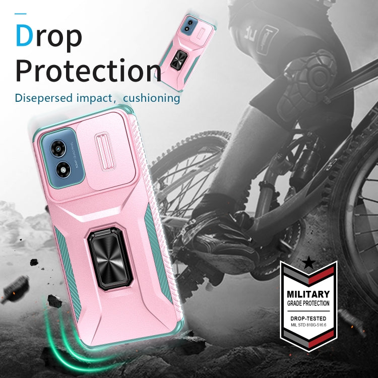 For Motorola Moto G Play 2024 Sliding Camshield Holder Phone Case