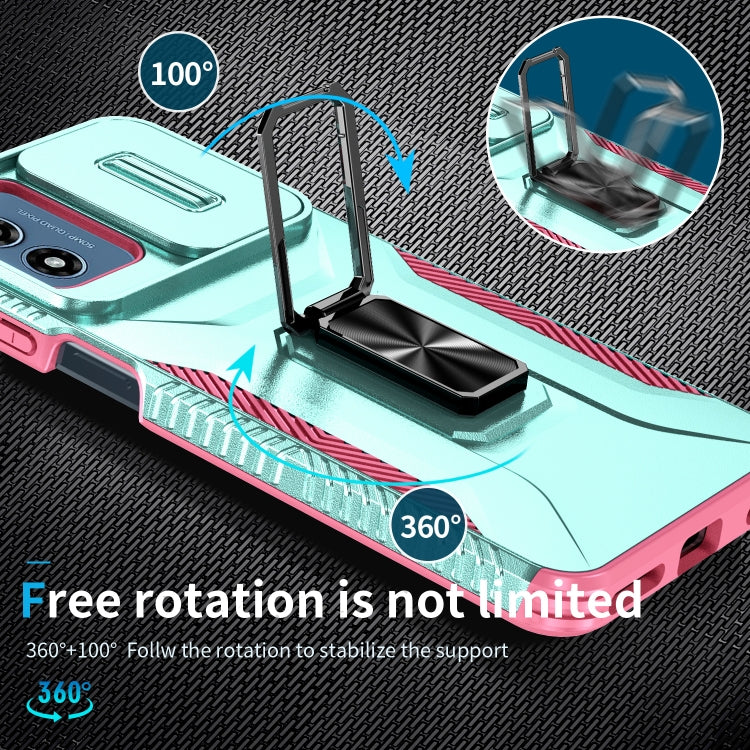 For Motorola Moto G Play 2024 Sliding Camshield Holder Phone Case