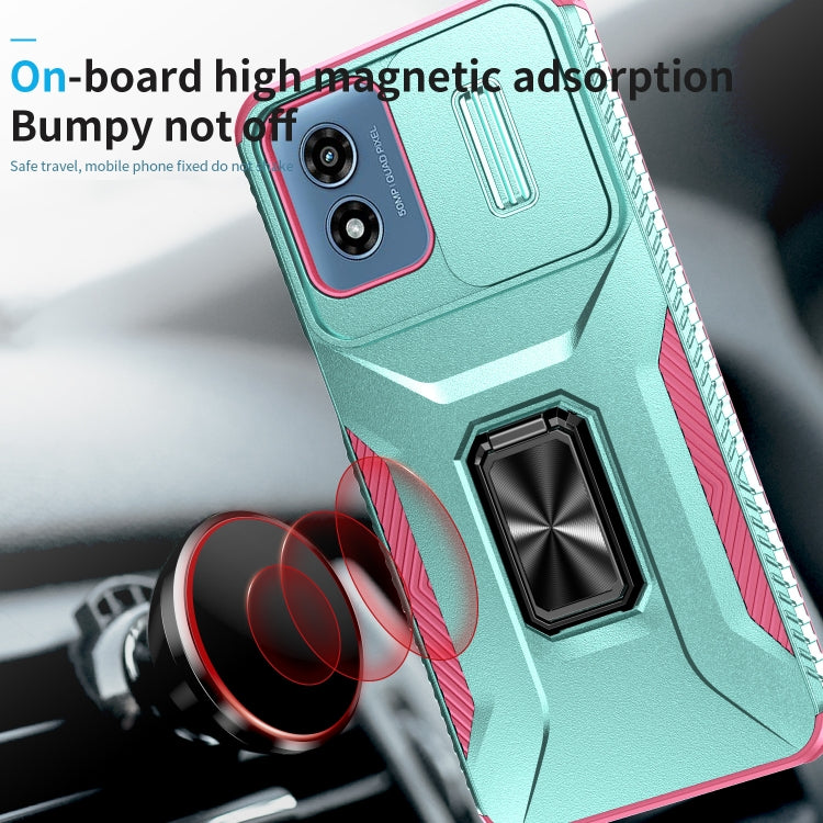 For Motorola Moto G Play 2024 Sliding Camshield Holder Phone Case
