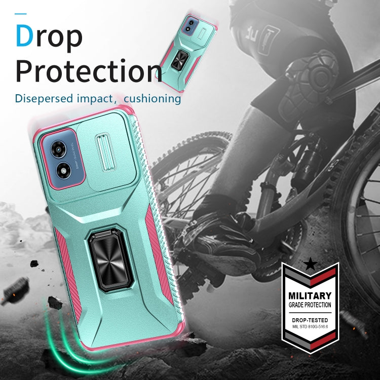 For Motorola Moto G Play 2024 Sliding Camshield Holder Phone Case