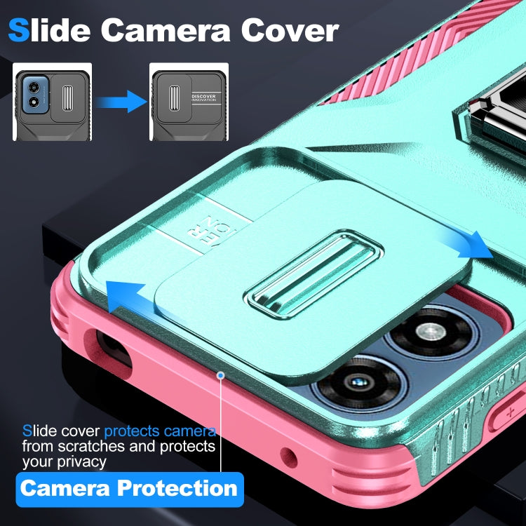 For Motorola Moto G Play 2024 Sliding Camshield Holder Phone Case