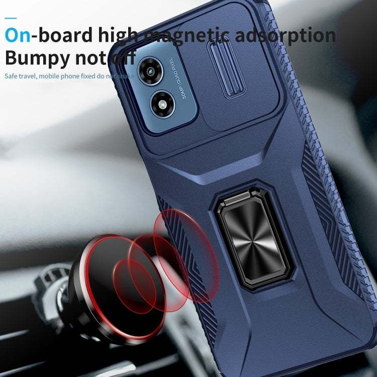 For Motorola Moto G Play 2024 Sliding Camshield Holder Phone Case