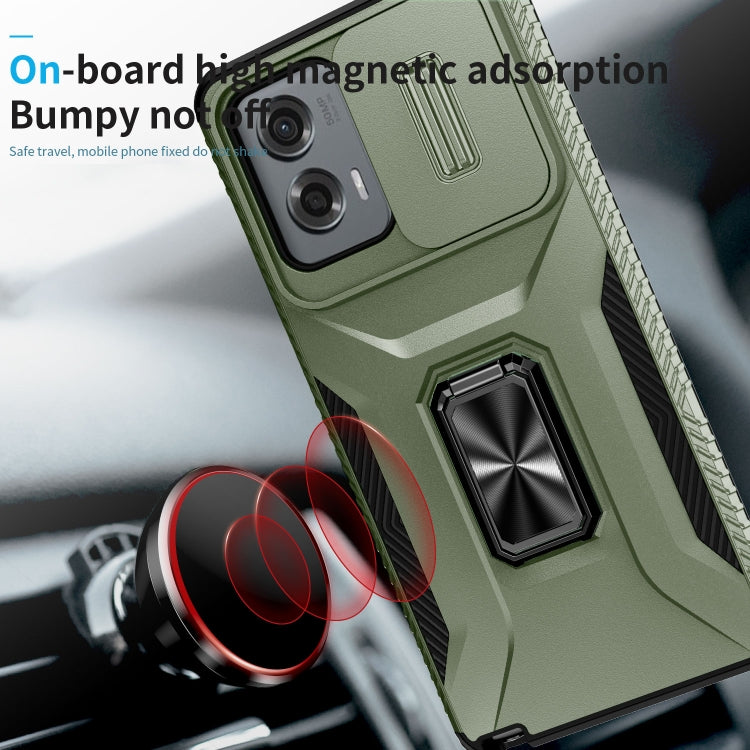 For Motorola Moto G Stylus 2024 Sliding Camshield Holder Phone Case