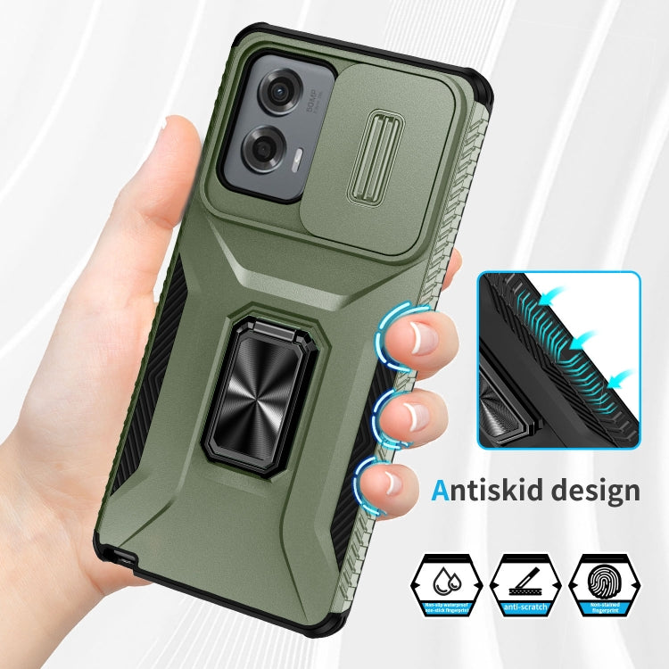 For Motorola Moto G Stylus 2024 Sliding Camshield Holder Phone Case