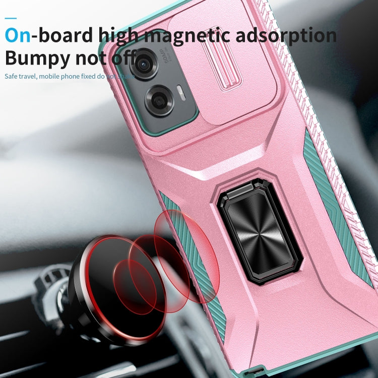 For Motorola Moto G Stylus 2024 Sliding Camshield Holder Phone Case