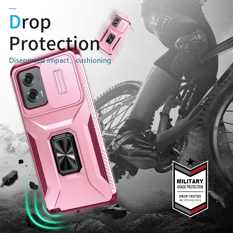 For Motorola Moto G Stylus 2024 Sliding Camshield Holder Phone Case