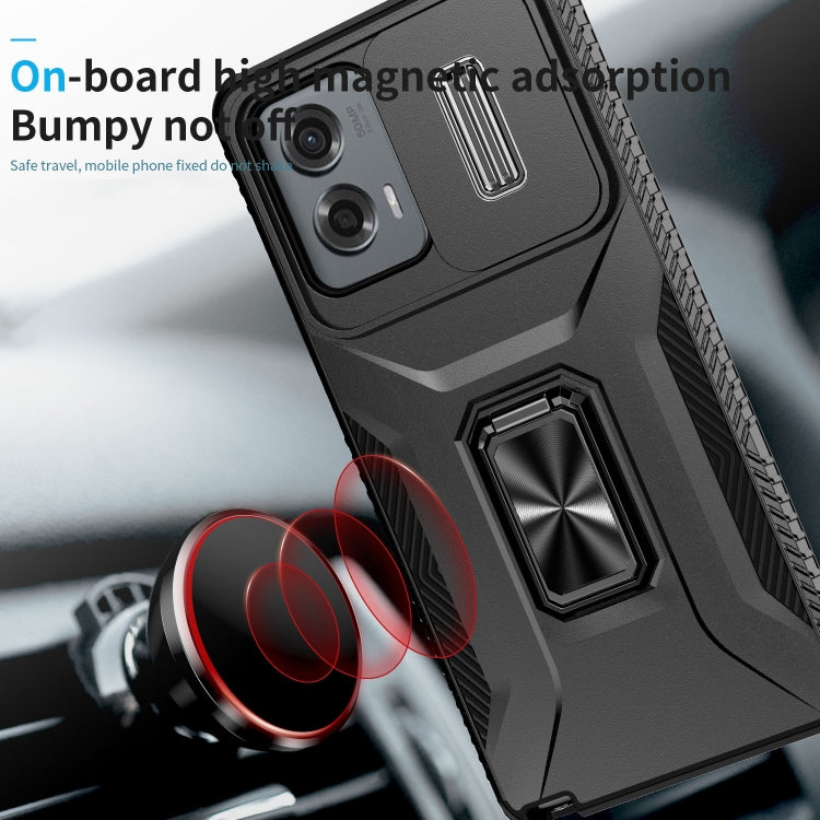 For Motorola Moto G Stylus 2024 Sliding Camshield Holder Phone Case