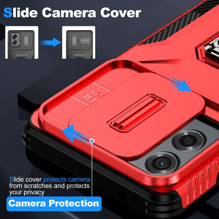 For Motorola Moto G Stylus 2024 Sliding Camshield Holder Phone Case
