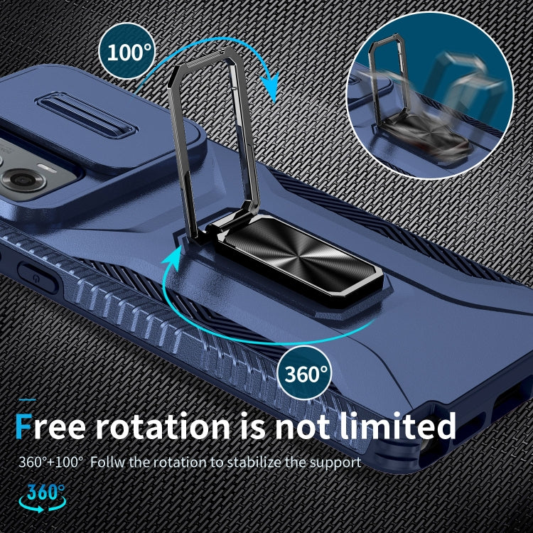 For Motorola Moto G Stylus 2024 Sliding Camshield Holder Phone Case