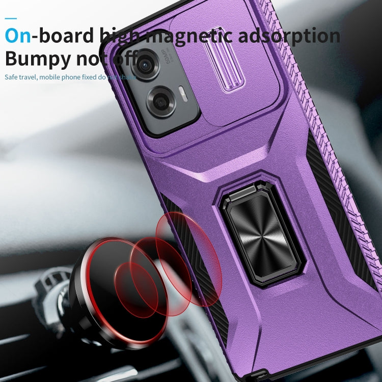 For Motorola Moto G Stylus 2024 Sliding Camshield Holder Phone Case