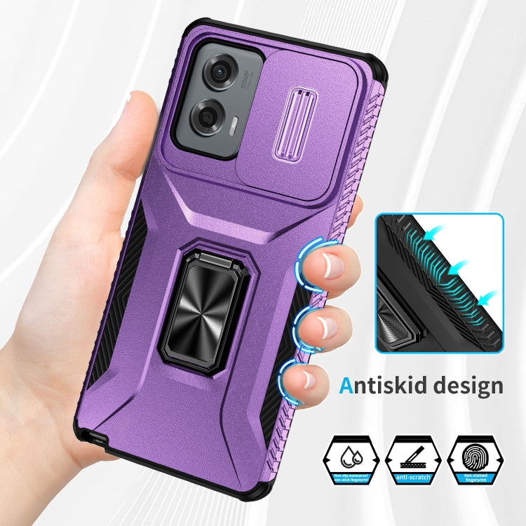 For Motorola Moto G Stylus 2024 Sliding Camshield Holder Phone Case