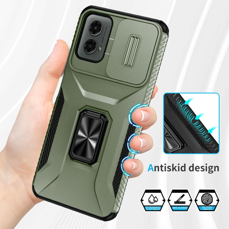 For Motorola Moto G 5G 2024 Sliding Camshield Holder Phone Case