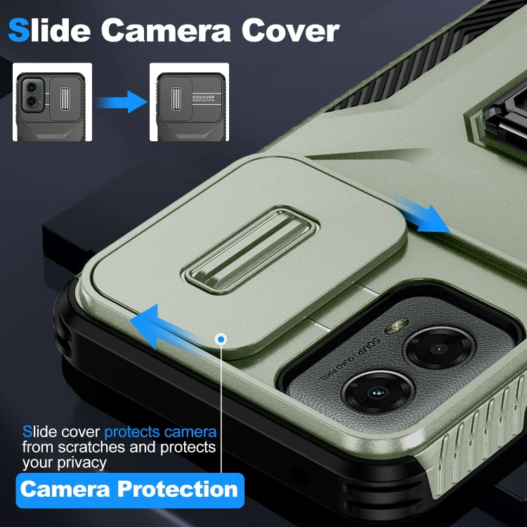 For Motorola Moto G 5G 2024 Sliding Camshield Holder Phone Case