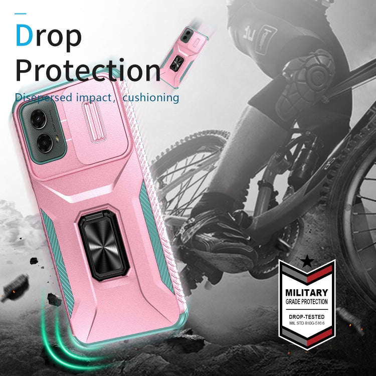 For Motorola Moto G 5G 2024 Sliding Camshield Holder Phone Case