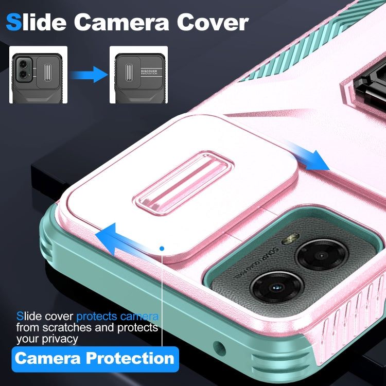 For Motorola Moto G 5G 2024 Sliding Camshield Holder Phone Case