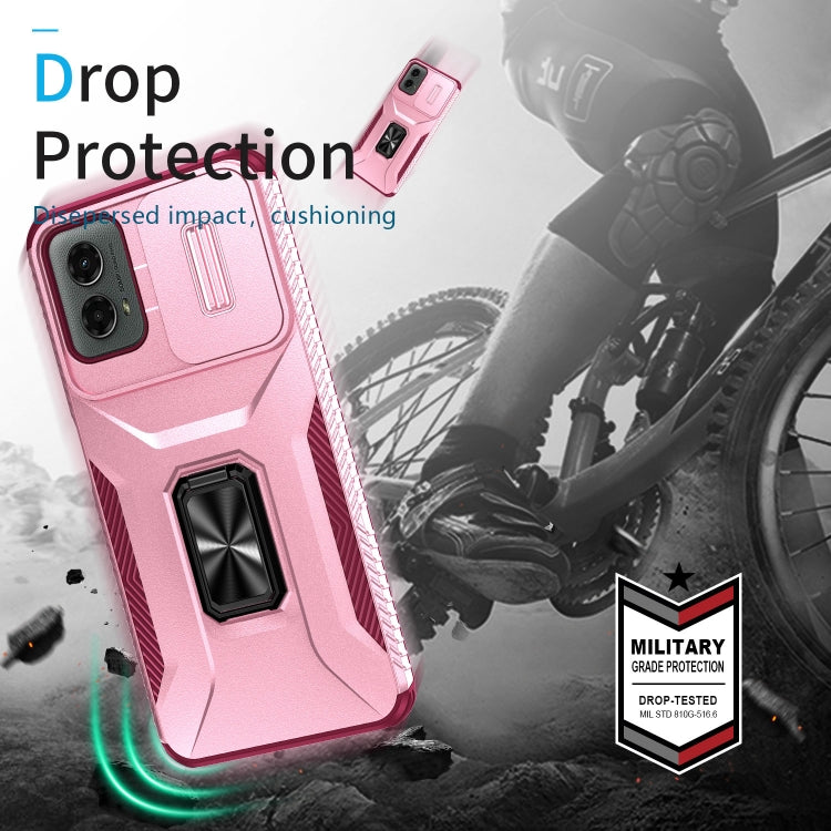 For Motorola Moto G 5G 2024 Sliding Camshield Holder Phone Case