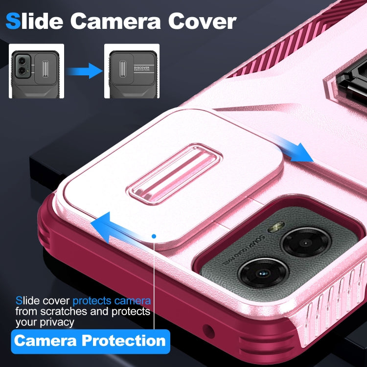For Motorola Moto G 5G 2024 Sliding Camshield Holder Phone Case