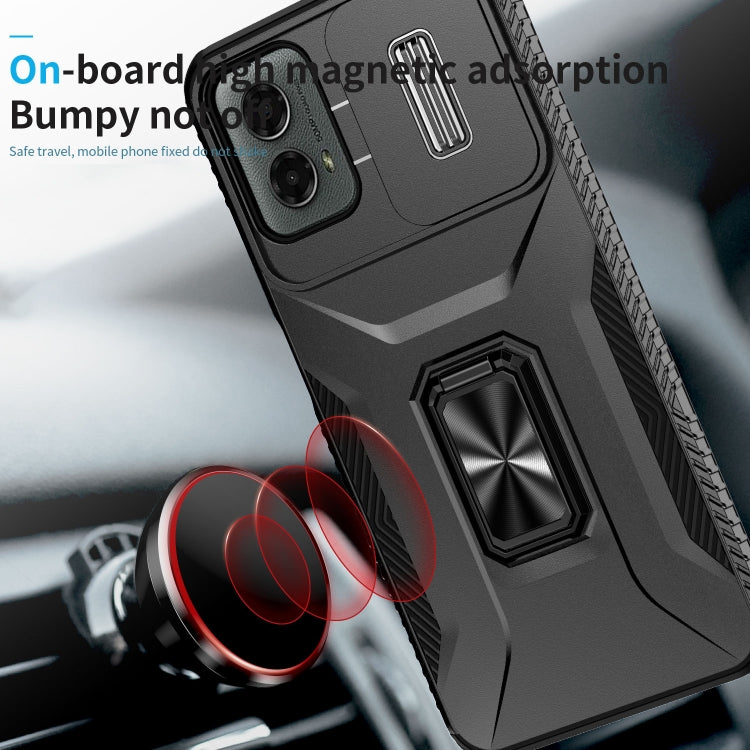 For Motorola Moto G 5G 2024 Sliding Camshield Holder Phone Case
