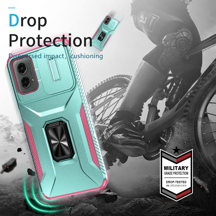 For Motorola Moto G 5G 2024 Sliding Camshield Holder Phone Case
