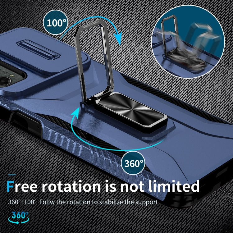 For Motorola Moto G 5G 2024 Sliding Camshield Holder Phone Case