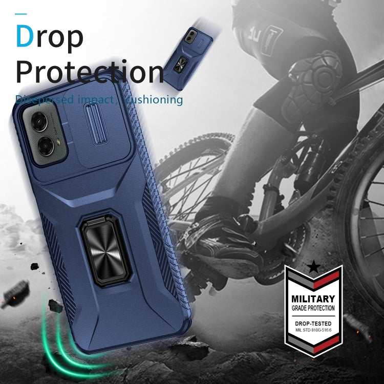 For Motorola Moto G 5G 2024 Sliding Camshield Holder Phone Case