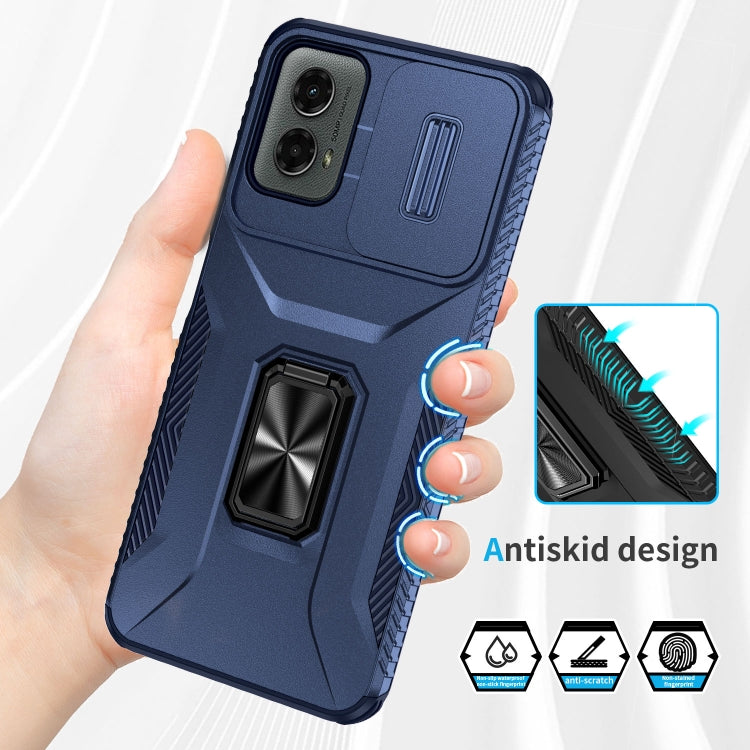 For Motorola Moto G 5G 2024 Sliding Camshield Holder Phone Case