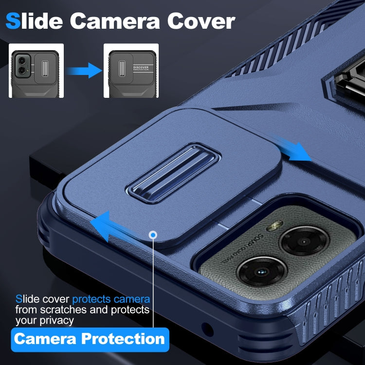 For Motorola Moto G 5G 2024 Sliding Camshield Holder Phone Case
