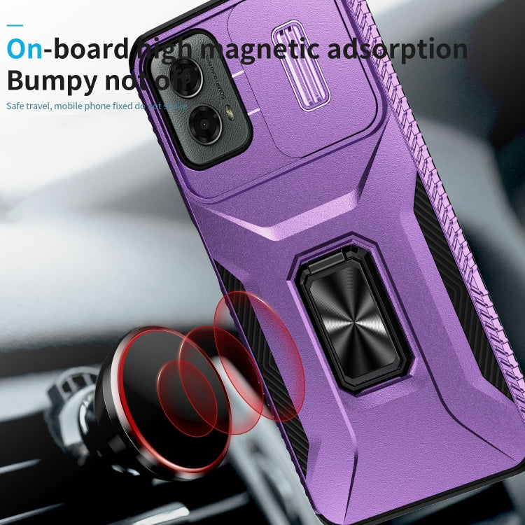 For Motorola Moto G 5G 2024 Sliding Camshield Holder Phone Case