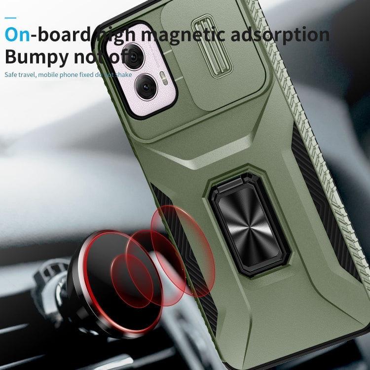 For Motorola Moto G Power 2024 Sliding Camshield Holder Phone Case