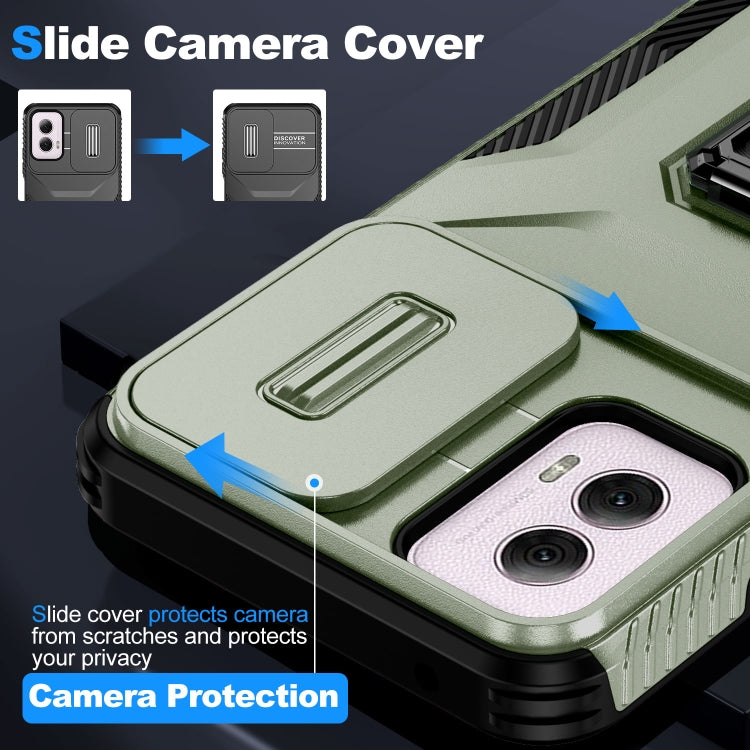 For Motorola Moto G Power 2024 Sliding Camshield Holder Phone Case