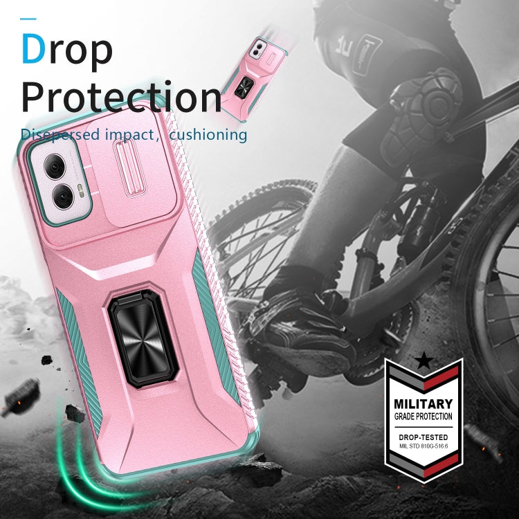 For Motorola Moto G Power 2024 Sliding Camshield Holder Phone Case