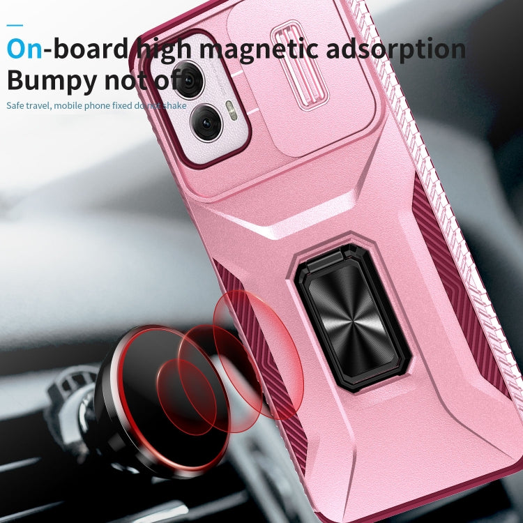 For Motorola Moto G Power 2024 Sliding Camshield Holder Phone Case