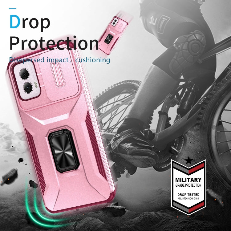 For Motorola Moto G Power 2024 Sliding Camshield Holder Phone Case