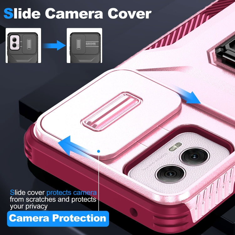 For Motorola Moto G Power 2024 Sliding Camshield Holder Phone Case