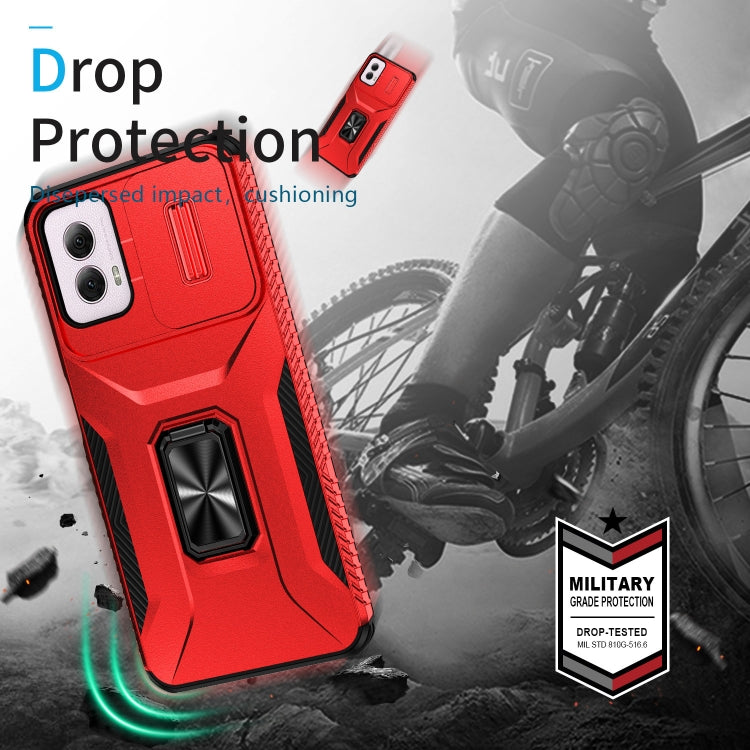 For Motorola Moto G Power 2024 Sliding Camshield Holder Phone Case