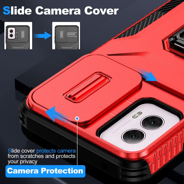 For Motorola Moto G Power 2024 Sliding Camshield Holder Phone Case