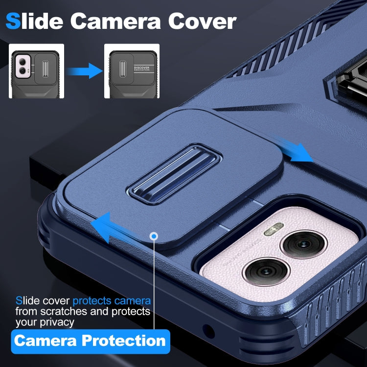 For Motorola Moto G Power 2024 Sliding Camshield Holder Phone Case