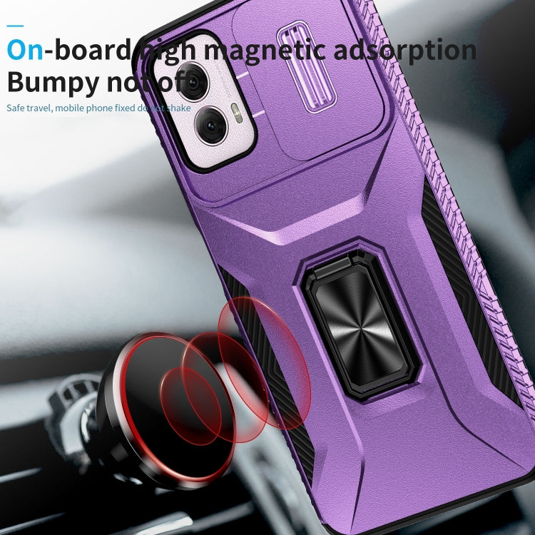 For Motorola Moto G Power 2024 Sliding Camshield Holder Phone Case