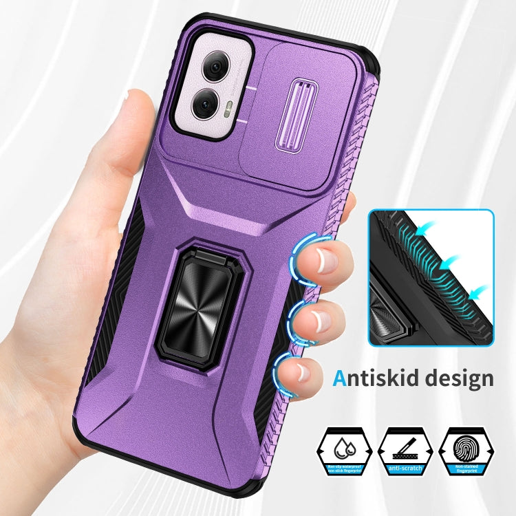 For Motorola Moto G Power 2024 Sliding Camshield Holder Phone Case