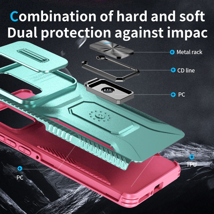 For Motorola Edge 5G 2024 Sliding Camshield Holder Phone Case