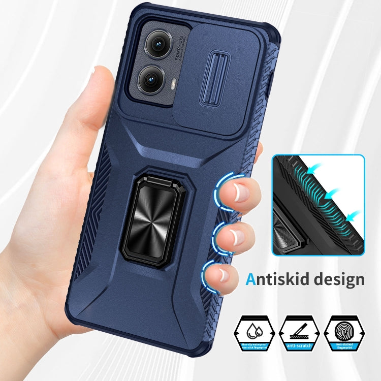 For Motorola Edge 5G 2024 Sliding Camshield Holder Phone Case