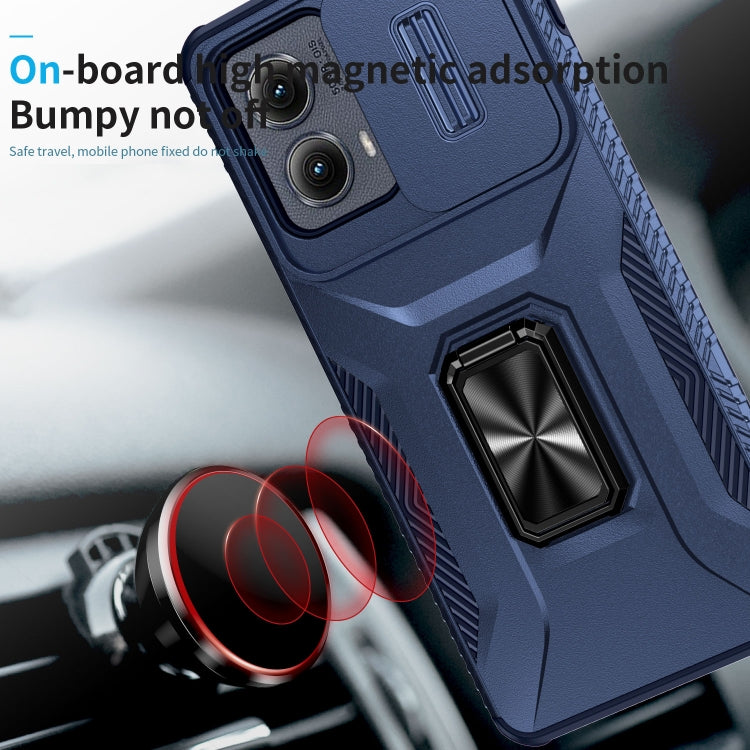 For Motorola Edge 5G 2024 Sliding Camshield Holder Phone Case