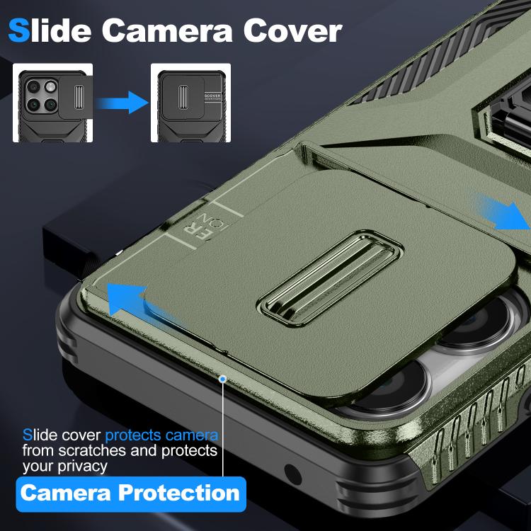 For Motorola Edge 5G 2025 Sliding Camshield Holder Phone Case