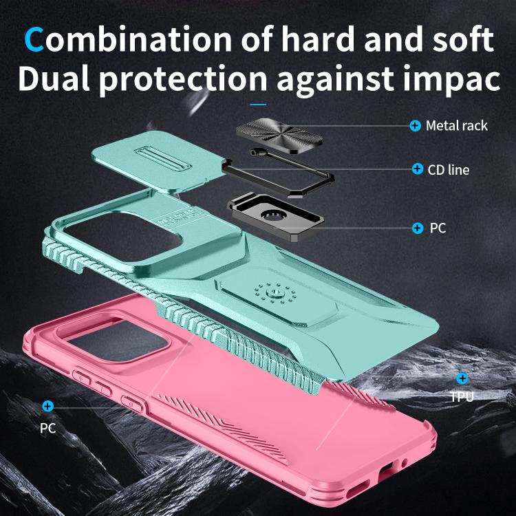For Motorola Edge 5G 2025 Sliding Camshield Holder Phone Case