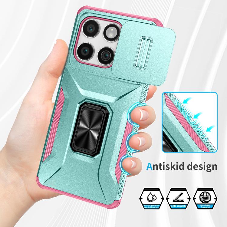 For Motorola Edge 5G 2025 Sliding Camshield Holder Phone Case