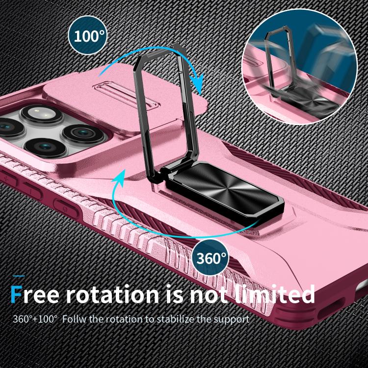 For Motorola Edge 5G 2025 Sliding Camshield Holder Phone Case
